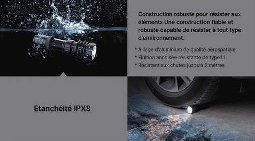 Lampe Torche Olight WARRIOR X4 - 2600 Lumens - Noire - Imagen 10 de 12