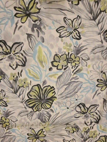 World Market "Valeda" Fabric Shower Curtain - Picture 4 of 6