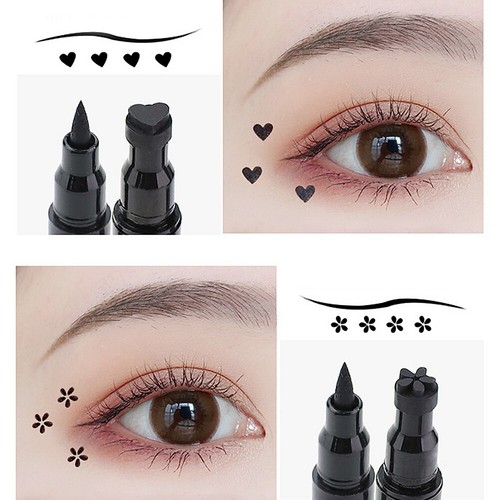 US Winged Eyeliner Stamp Waterproof Long Lasting Liquid Eye Pen Makeup Tool Kit - Picture 11 of 20