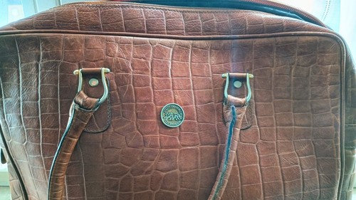 Borsa Bag Renato Angi Venezia Vintage Anni 70 80 Vera Pelle Donna Uomo Woman Man - Foto 23 di 24