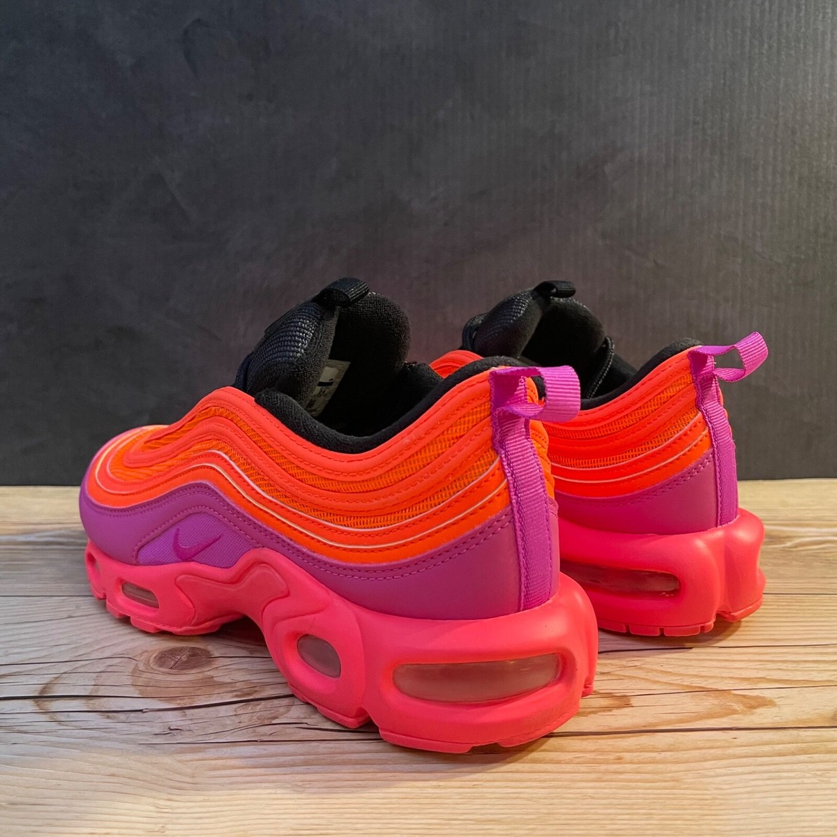 靴 Air Max Plus/97 Racer Pink Hyper Magenta Nike Air Max Plus 97 Racer Pink AH8144 600 Racer Pink Hyper