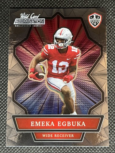 2021 Wild Card Allumination EMEKA EGBUKA NIL #ANBC-23 Ohio State Buckeyes ROOKIE