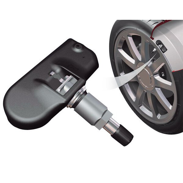 ITM Tire Pressure Sensor Metal Stem 315MHz for Audi R8 2018 08002HP (Set of 4)