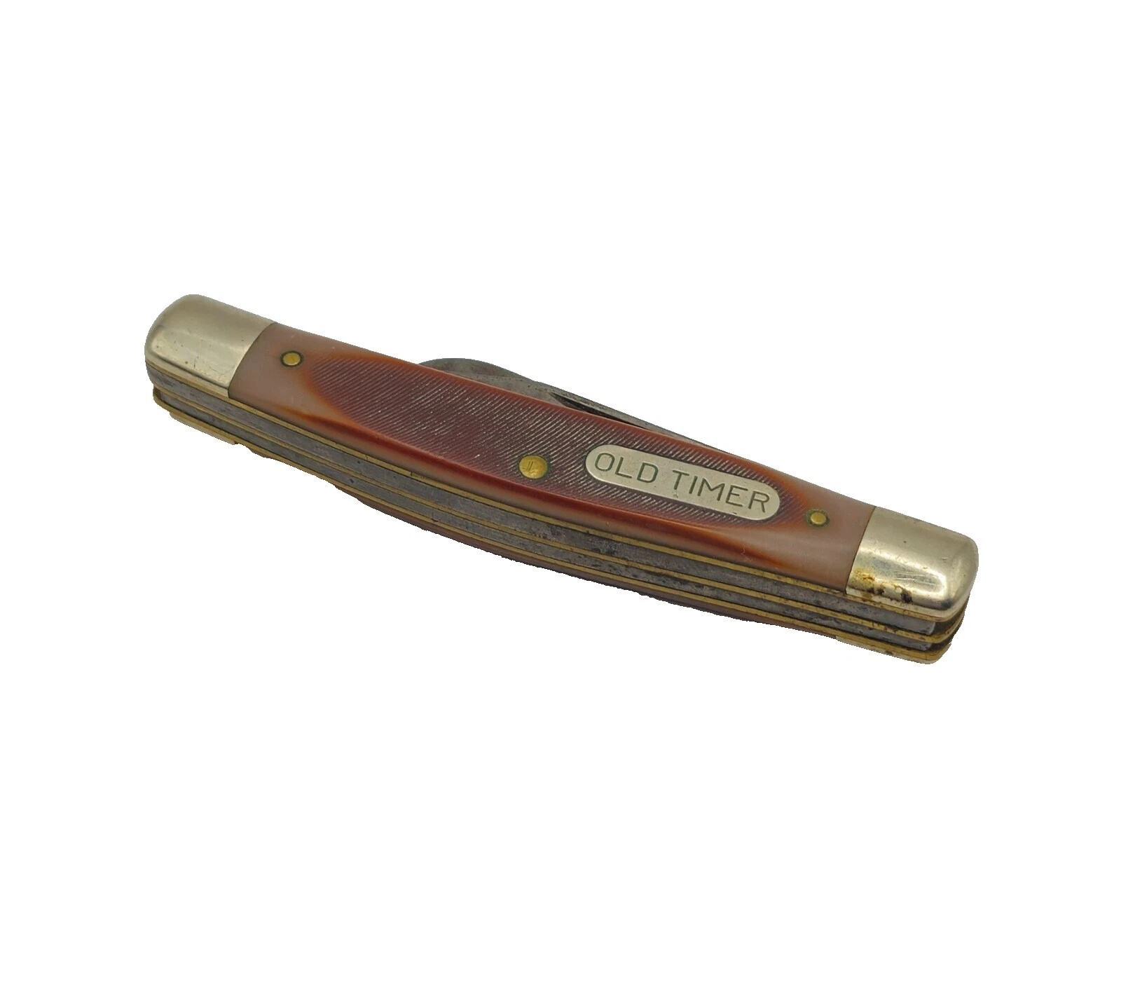 Schrade Carbon Steel Blade Vintage Knives 3 Blades