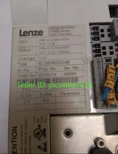 1 PC used Tested lenze frequency converter ECSEM032C4B DHL or FedEx