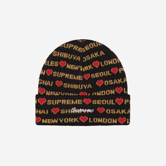 Supreme Hearts Beanie Black - 24FW (100% Authentic) | eBay Supreme Hearts Beanie Black - 24FW (100% Authentic) | eBay