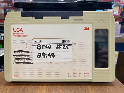 3M U-Matic Video Cassette Tapes (Used)