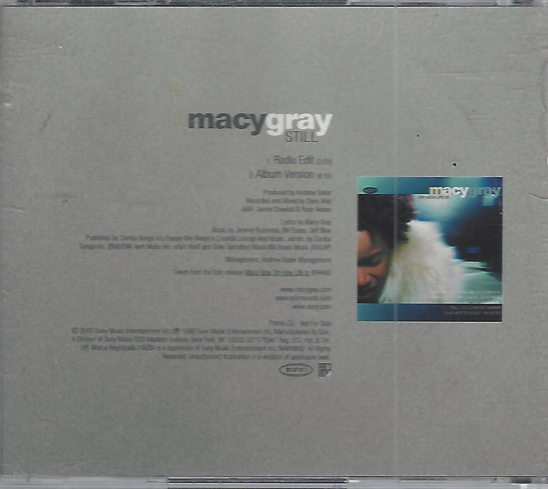 Macy Gray - Still - Promotional CD Single (2000) | eBay