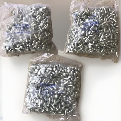 Aircraft Rivets Solid MS20470DD6-8A. 3 Bags Of 1 Lb Ea....Free Shipping ...