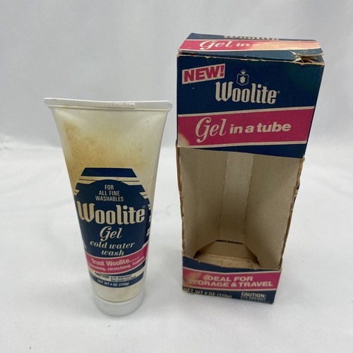Vintage NOS 1986 4oz Woolite Washing Gel in a Tube Fine Fabric Wash - Picture 5 of 9
