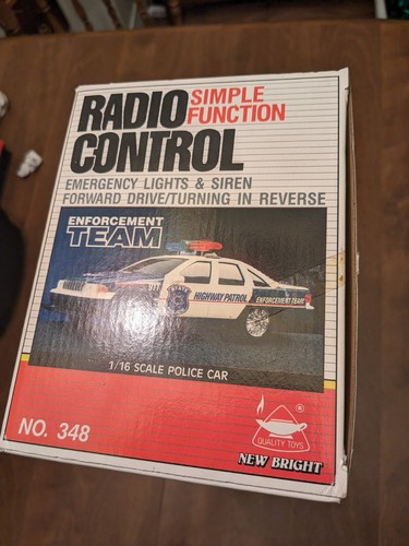 1993 New Bright Radio Remote Control RC Fire Combat Fire Chief 348 New In Box - Picture 10 of 14