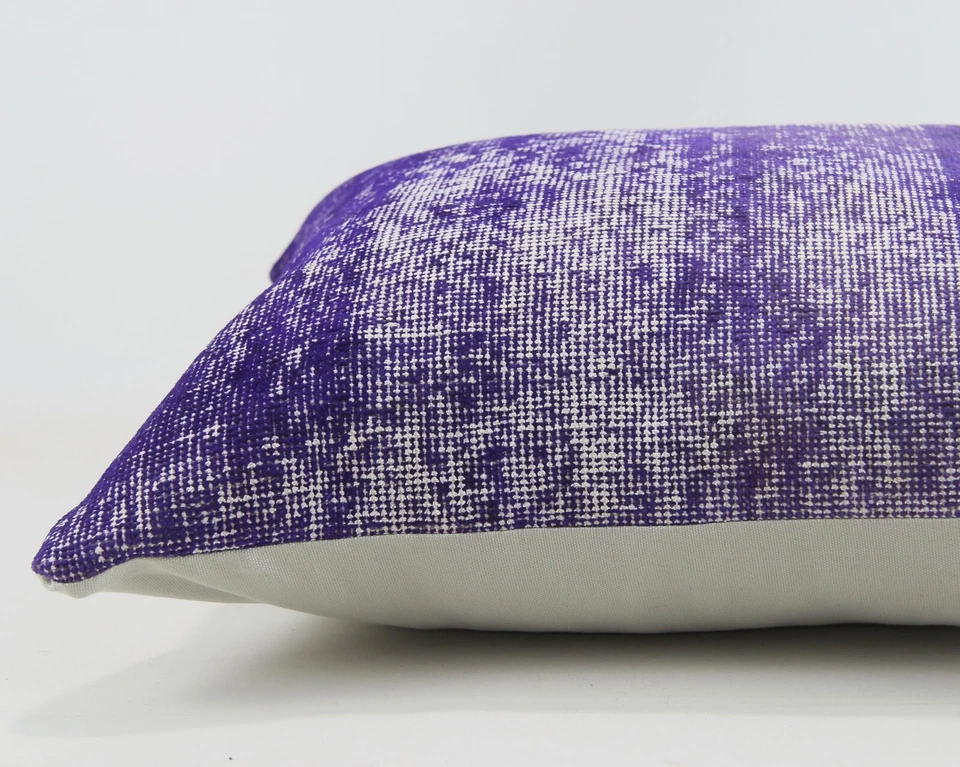 Funda Cojín Yute Hogar Decoración Vintage Funda Cuadrada Kilim Almohada Hecha a Mano 24" Foto 4 de 4