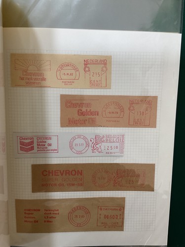 Oil & Gas related material + Slogan, air mails. Album + leaves. #z589 - Picture 17 of 23