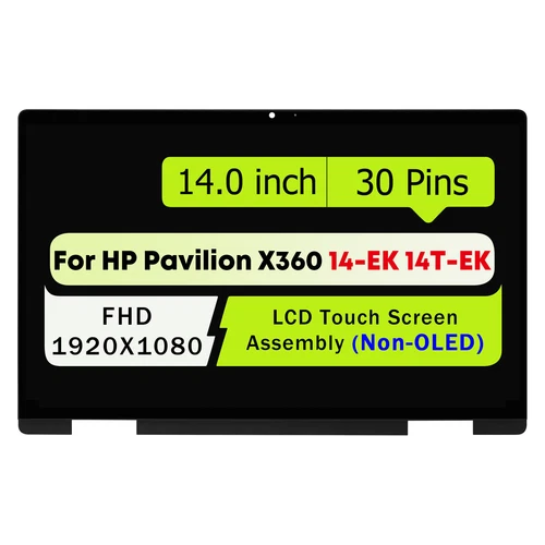 LCD Display Touch Digitizer Screen Assembly B140HAN04.D for HP Pavilion 14-EK - Bild 1 von 5