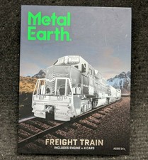 metal earth freight train