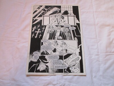 Dynamite Vampire Risen Amanda Conner Jimmy Palmiotti Issue 1 Page 20 Comic Art