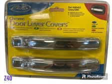 Auto Ventshade AVS Chrome Door Lever Covers for Chevy GMC # 685403 Set 2 MH1402