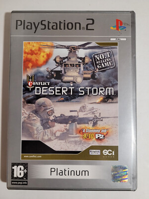 Conflict Desert Storm (Sony PS2) PAL Version - Tested and Complete - CIB