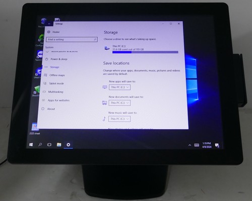 Terminale POS Touch Dynamic Pulse Ultra J3455 15" 128gb SSD 8GB Ram Win10 - Foto 6 di 8