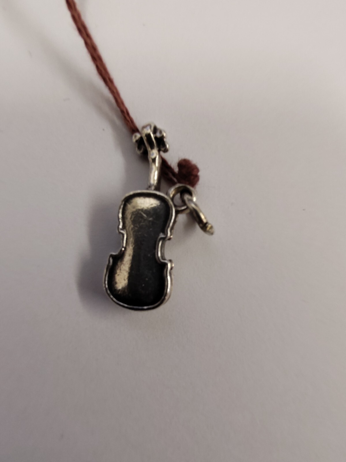 James Avery Violin 3D Bracelet Charm Retired 925 Ster… Gem