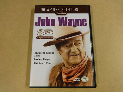 DVD / JOHN WAYNE - NEATH THE ARIZONA - SKIES - LAWLESS RANGE - THE DESERT TRAIL