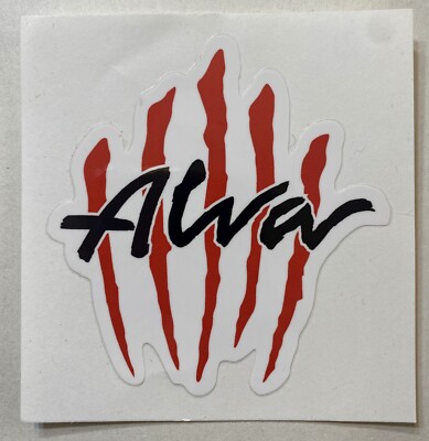 レア 80s Alva sticker アルバ ステッカー オールドスケート アルバスケートボード オリジナル ロゴ ステッカー / Alva OG