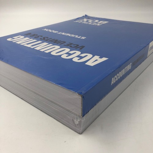 Accounting VCE Units 3&4 Workbook & Student Book Duo 7th Edition by Neville Box - Picture 10 of 10