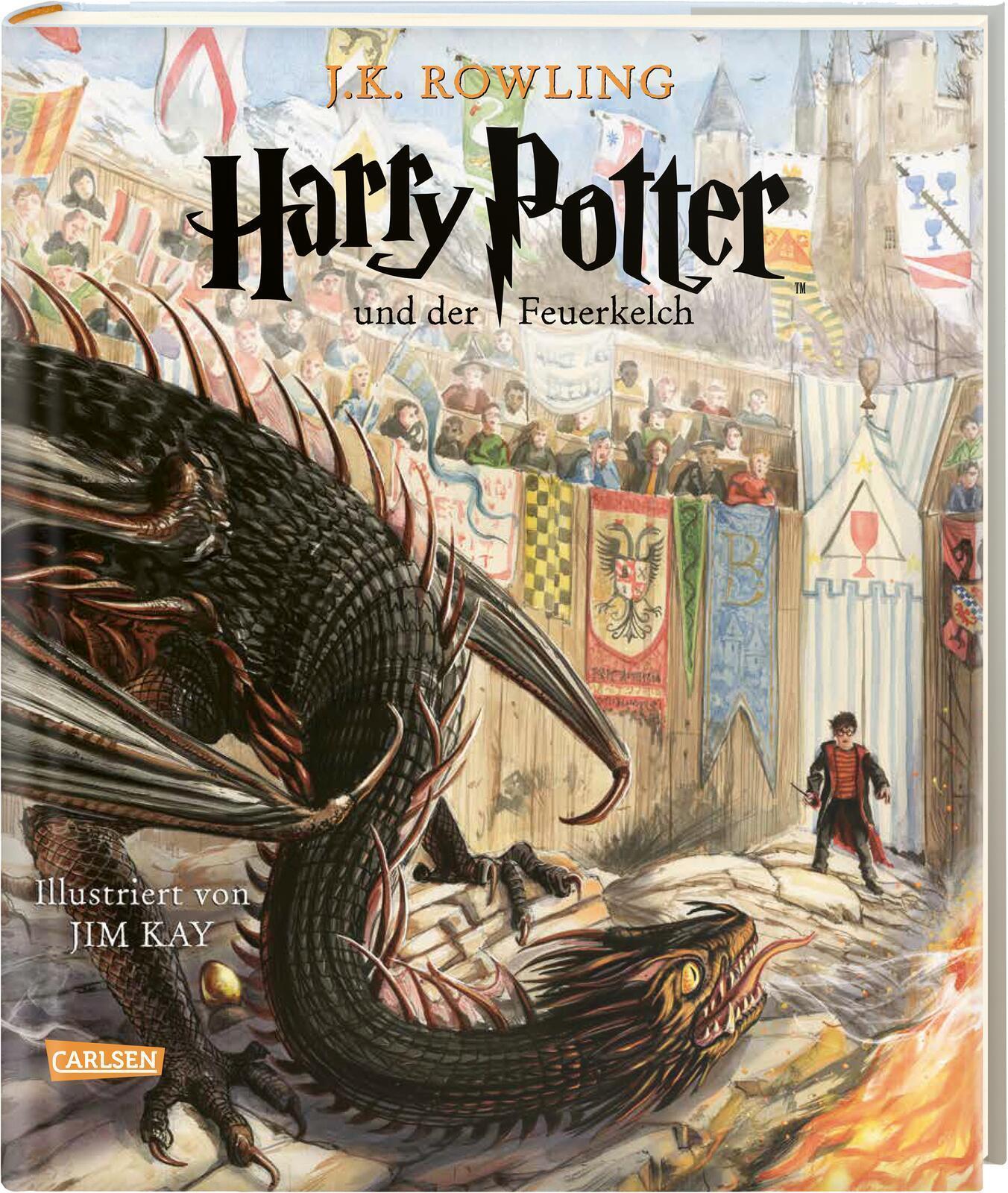 Thumbnail - Harry Potter Und Der Feuerkelch (farbig Illustrierte Schmuckausgabe)