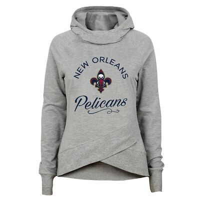 Outerstuff NBA Youth Girls New Orleans Pelicans The Bridge Funnel Neck Hoodie