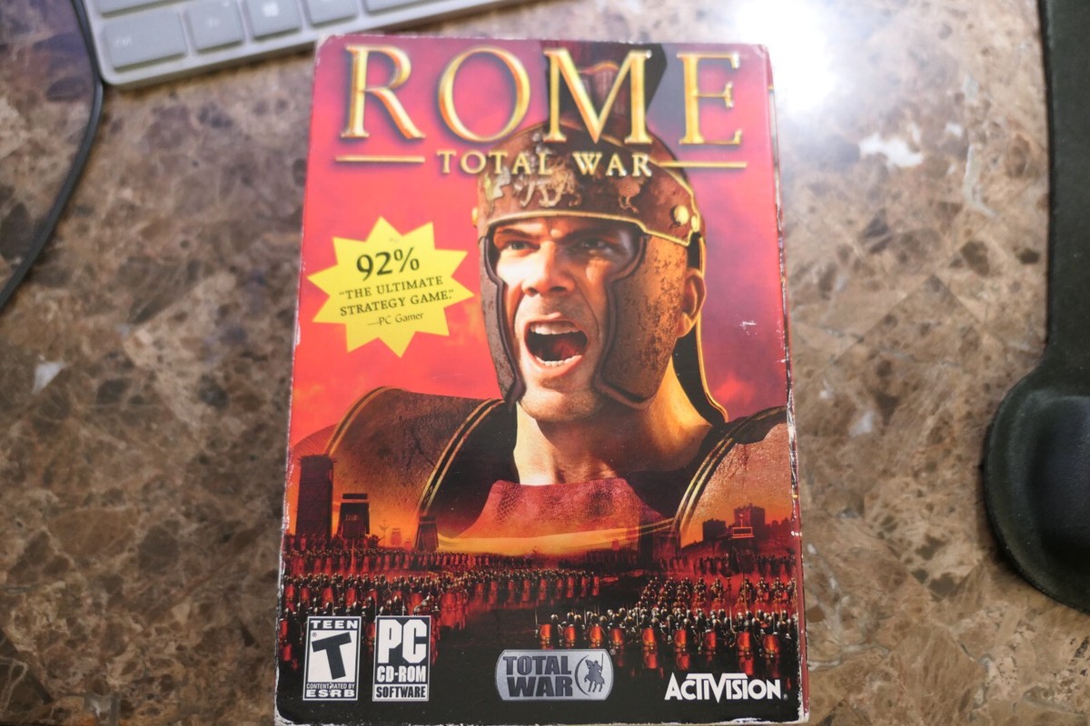 Rome: Total War (Activision PC, 2004) BIG BOX BRAND NEW FACTORY