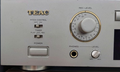 TEAC MD-5MKII Mini Disc Digital Audio System MD Recorder Silver Used Japan - Picture 5 of 5