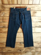 Levis Jeans Mens 517 40x29 Dark Blue Vtg Mens Jeans 