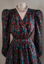 Mango Commited Plus Size Elegant Candy Satin Floral Dress 