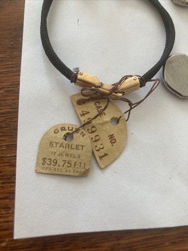 Vintage NOS Ladies 10KGF VeriThin, 215 MVT, 17J, Swiss, non funzionante, venduto così com'è, senza prezzo di riserva - Foto 6 di 13