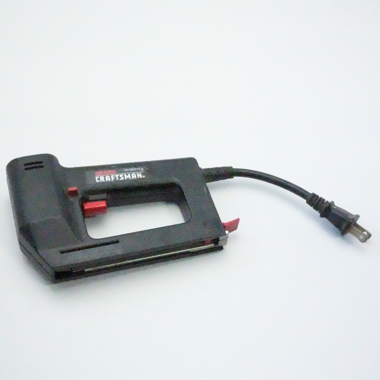 Sears Craftsman Electric Stapler Model 193.684770 Staple Gun Made