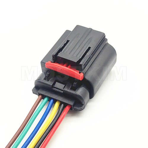 Conector de cuerpo de acelerador electrónico de 6 pines coleta para Ford MAF Mazda MAF WPT-1063 - Imagen 3 de 6