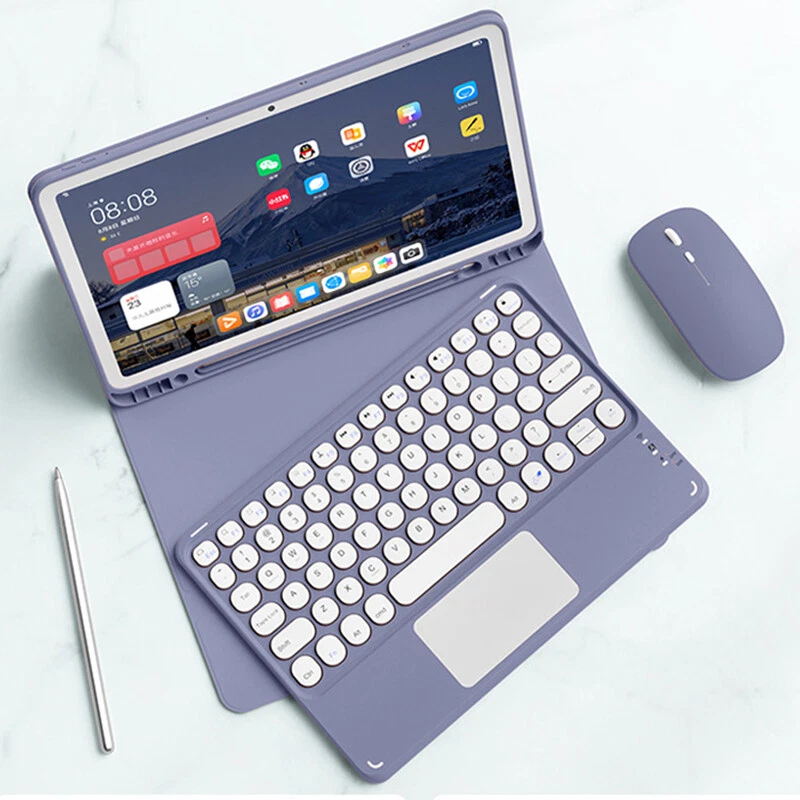 Wireless Bluetooth keyboard suit With touchpad Rechargeable ultrathin Portable - Image 4 of 4