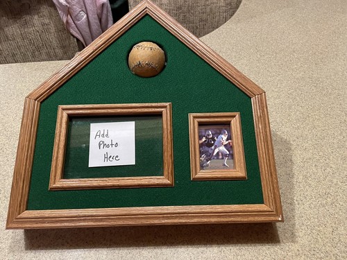Wood Baseball Card Frame Display Card 15 X 15