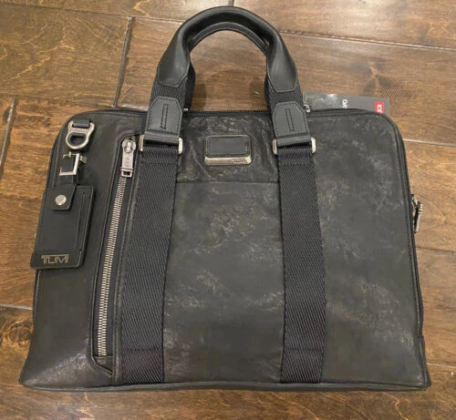 Tumi Solid Pattern Laptop Shoulder/Messenger Bags