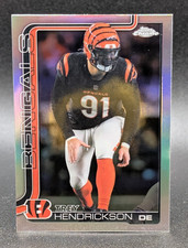 2025 Topps Chrome Refractor #65 Trey Hendrickson Cincinnati Bengals