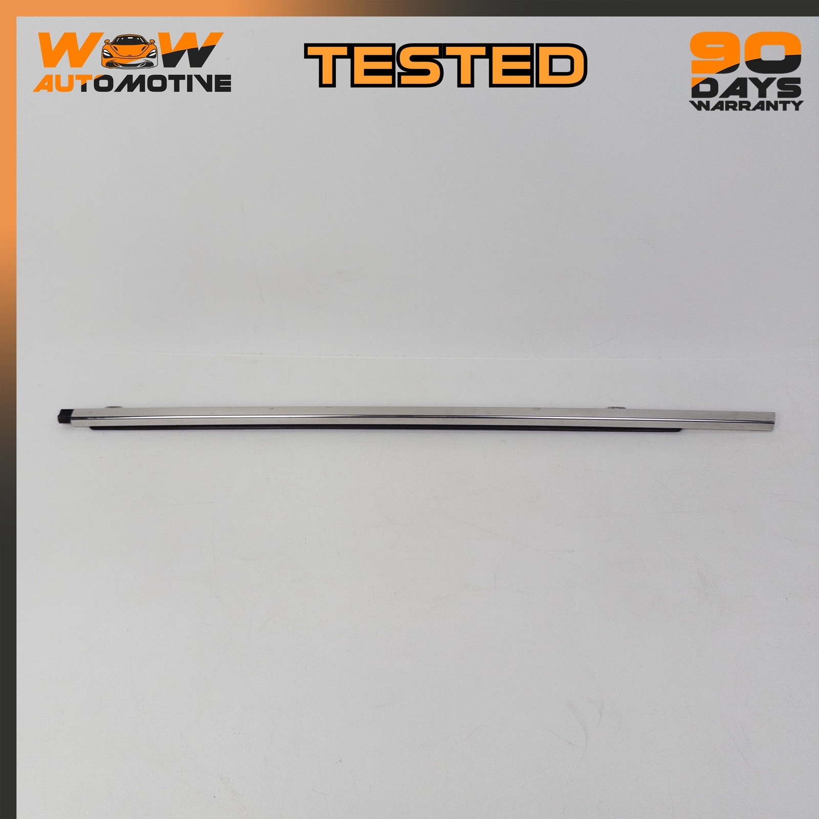 06-13 BENTLEY CONTINENTAL FLYING SPUR REAR LEFT DOOR WINDOW MOLDING TRIM OEM