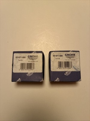 GROHE 03 671 000 Twin Elbow Lot Of Two (2) New In Box