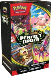 Pokemon TCG: Mega Evolution Perfect Order Booster Bundle (6 Packs)