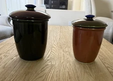 Lindt - Stymeist Yo Han 2 Canisters Olive Mahogany 7-1/2” & Brown Olive 6-3/4”