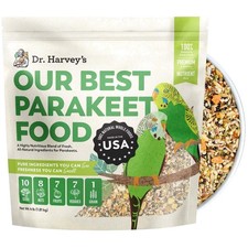Colorful Plumage Parakeet Food, Seeds, Nuts, Fruits  4lbs