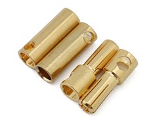Samix 5mm High Current Bullet Plug Connectors Set 2 Male/2 Female SAMBP5-002