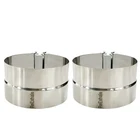 ReExhale 5" Lap Joint Exhaust Band Clamp Muffler Sleeve Coupler Stainless Steel