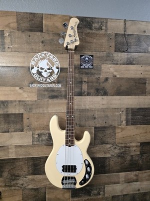 Sterling by Music Man SUB Series StingRay 4-String Bass Guitar  Cream