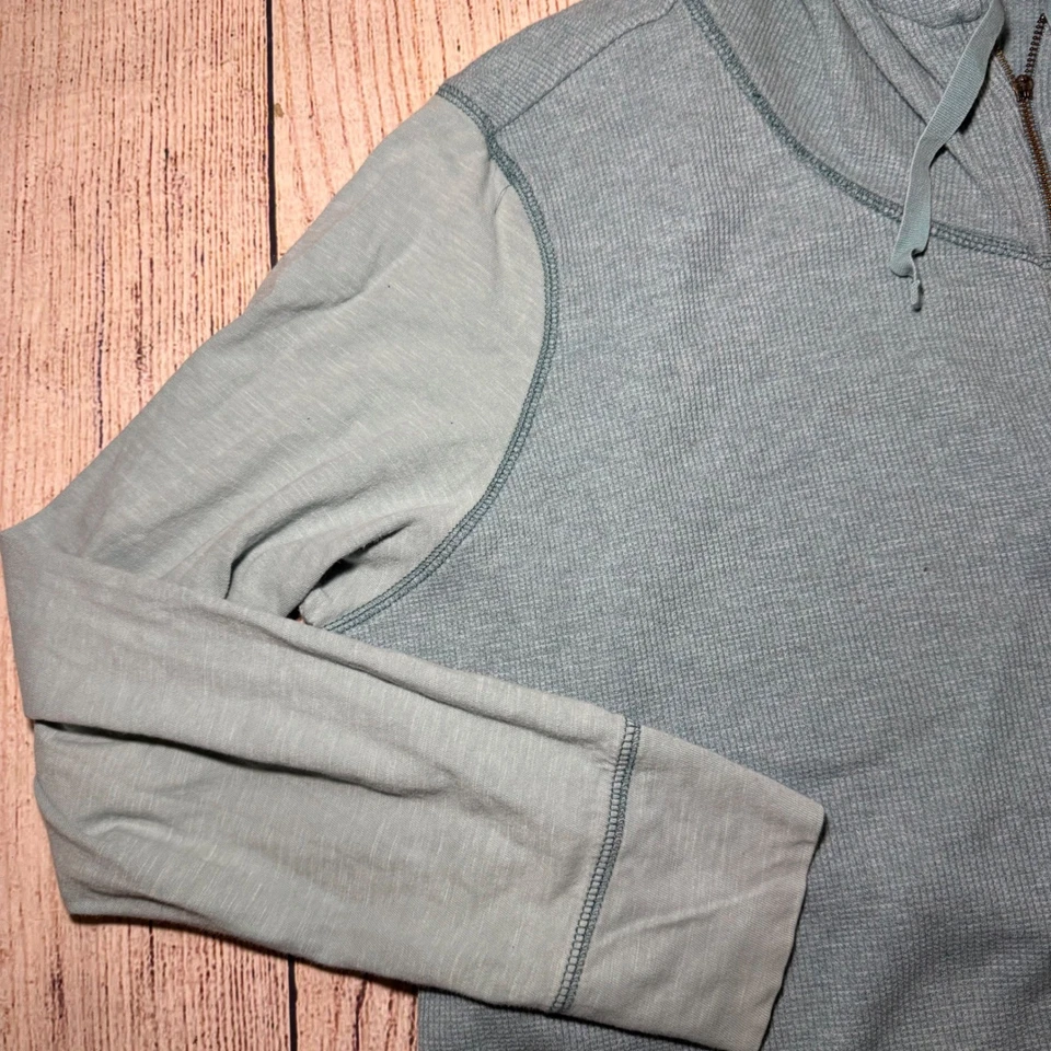 Carhartt Mujer XXL Tejido Gofre Azul Térmico Cremallera Completa Sudadera con Capucha Chaqueta Informal Acogedora Foto 4 de 4