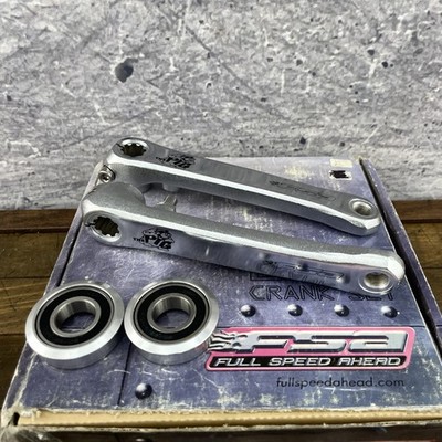 FSA The Pig BMX Crank Set 180mm Chrome 3 Piece Sealed Bearings
